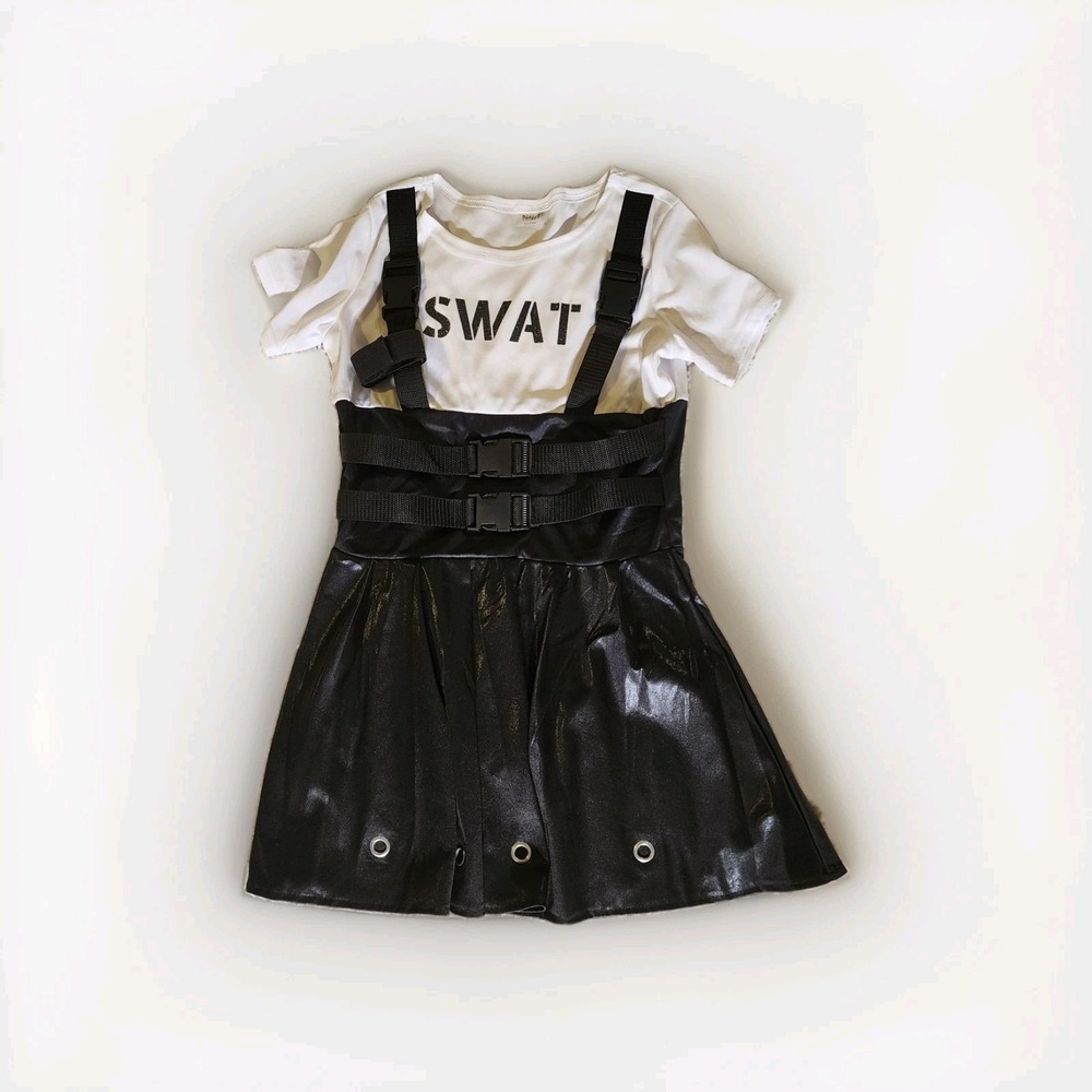 Spirit Swat Officer Halloween Costume‎ Kids Jr. (10-12) Large